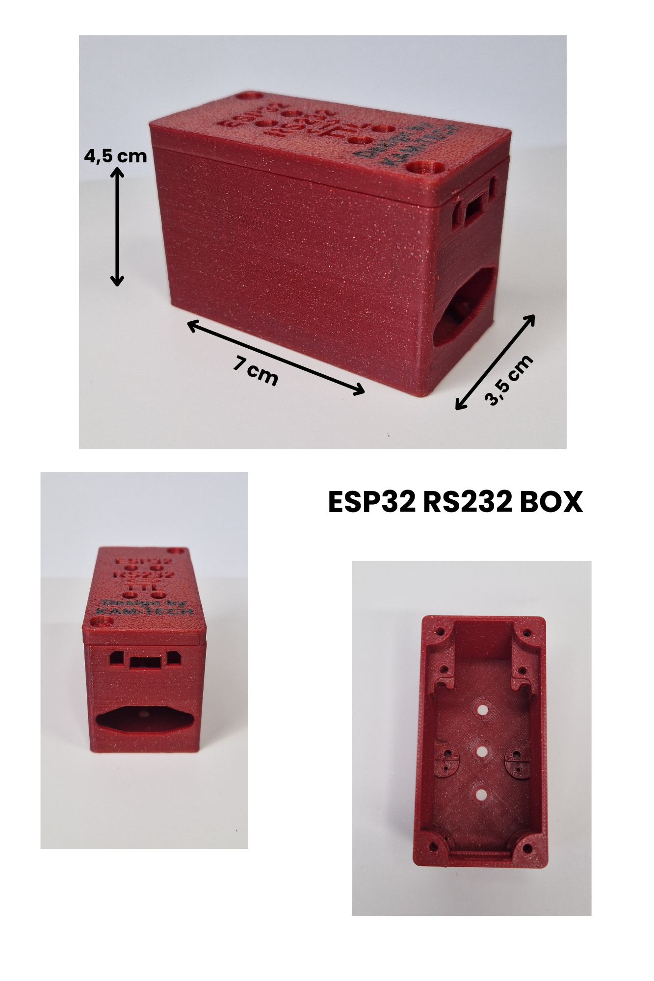 Emcotec R232 Box Kam-Tech Kamil Dziedziczak » ESP32 RS232 BOX